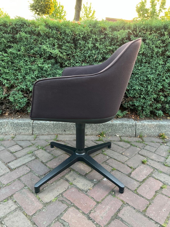 Image 1 of 2x Vitra Softshell bruin stof