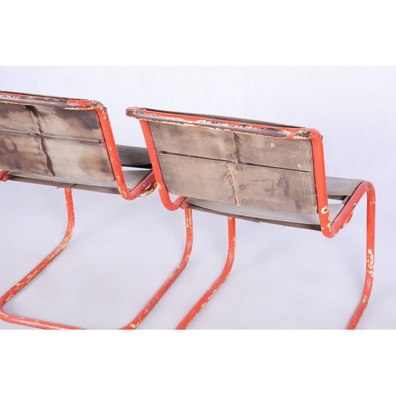 Image 1 of Paar vintage stoelen van Josef Gocar voor Lázně Bělohrad, Tsjechië jaren 1930