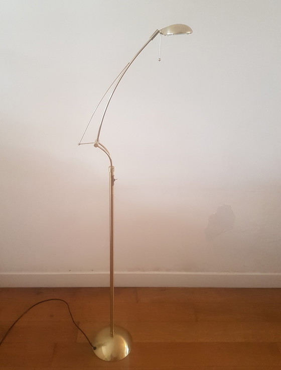 Image 1 of Elegante messing vloerlamp Brilliant Leuchten