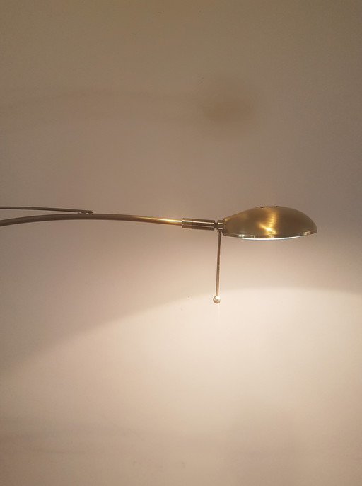 Elegante messing vloerlamp Brilliant Leuchten