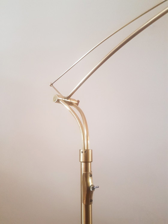 Image 1 of Elegante messing vloerlamp Brilliant Leuchten