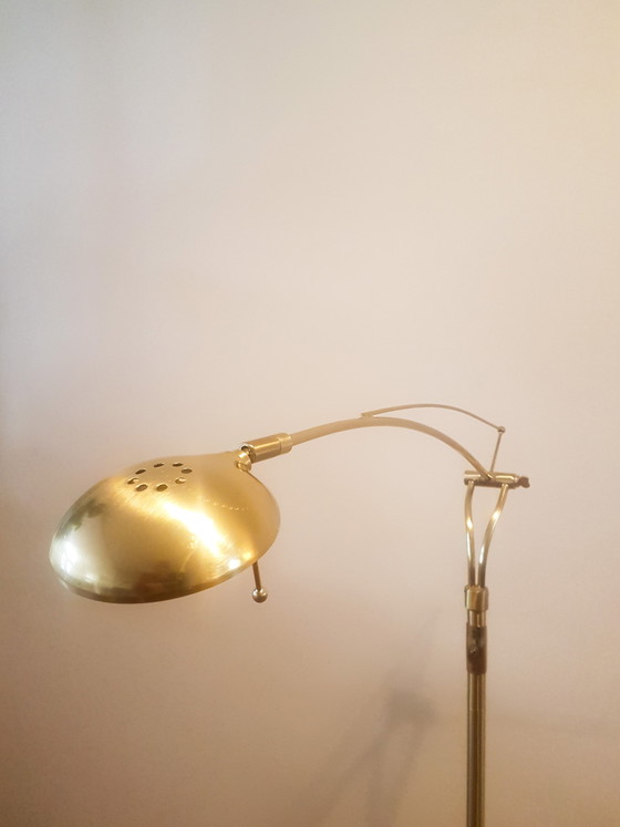 Image 1 of Elegante messing vloerlamp Brilliant Leuchten