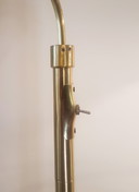 Elegante messing vloerlamp Brilliant Leuchten