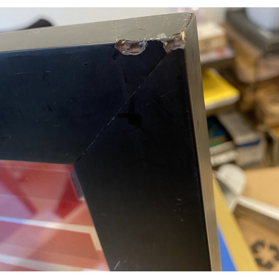 Image 1 of Vintage zeefdruk op spiegel "Amerikaanse vlag