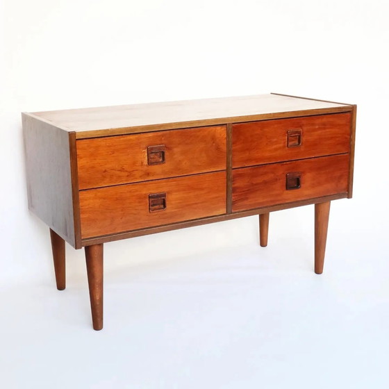 Image 1 of Vintage Palissander Ladekast Deens Design Kast Retro Meubel