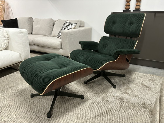 Image 1 of Nieuwe Vitra Lounge Chair + Ottoman Xl In  Limited X-Mas Edition