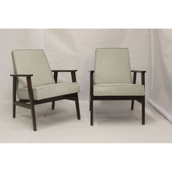 Image 1 of Paar vintage fauteuils 300-190 van Henryk Lis, 1970