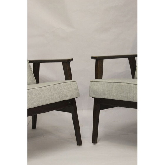 Image 1 of Paar vintage fauteuils 300-190 van Henryk Lis, 1970