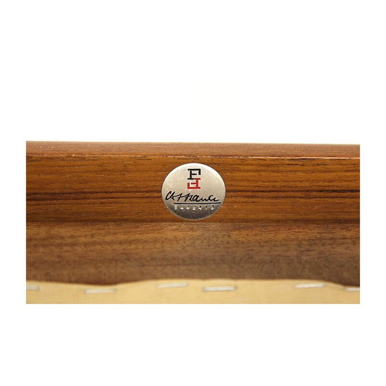 Image 1 of Vintage 3-zits teakhouten bank van Grete Jalk voor France and Søn, Denemarken 1960