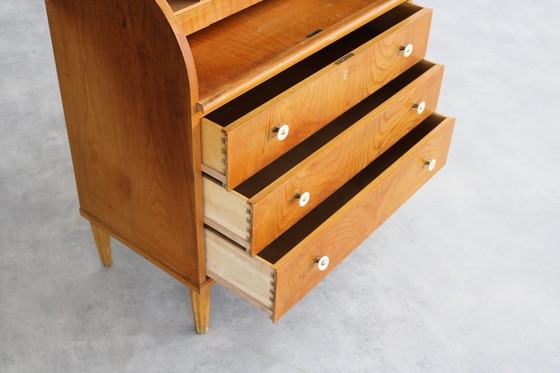 Image 1 of Vintage Zweedse secretaire