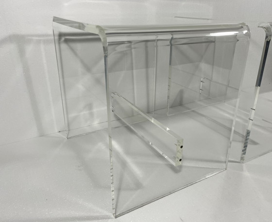 Image 1 of Vintage Plexiglazen Krukken 1960-70'S