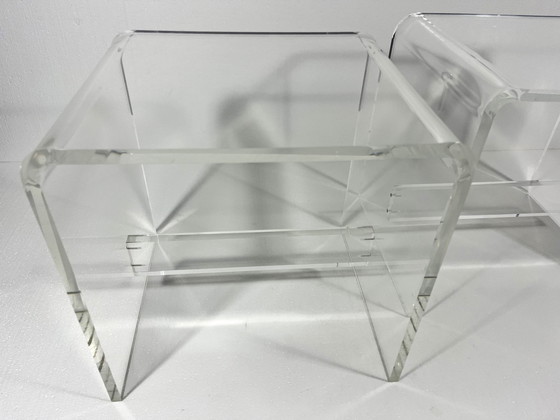 Image 1 of Vintage Plexiglazen Krukken 1960-70'S