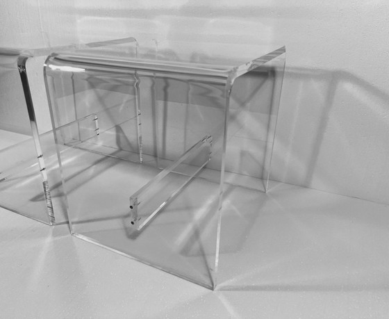 Image 1 of Vintage Plexiglazen Krukken 1960-70'S