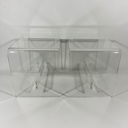 Vintage Plexiglazen Krukken 1960-70'S