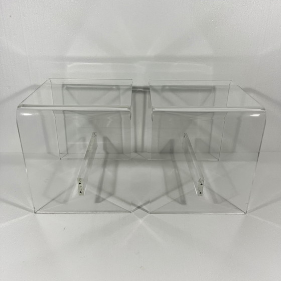 Image 1 of Vintage Plexiglazen Krukken 1960-70'S