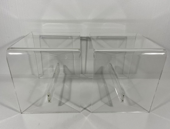 Image 1 of Vintage Plexiglazen Krukken 1960-70'S