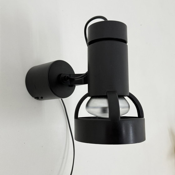 Image 1 of Vintage Duitse verstelbare wandlamp van plastic en metaal van Osram, 1980S