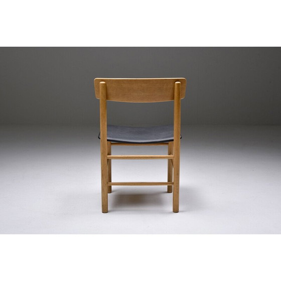 Image 1 of Scandinavische vintage eetkamerstoel in eikenhout van Børge Mogensen, jaren 1960