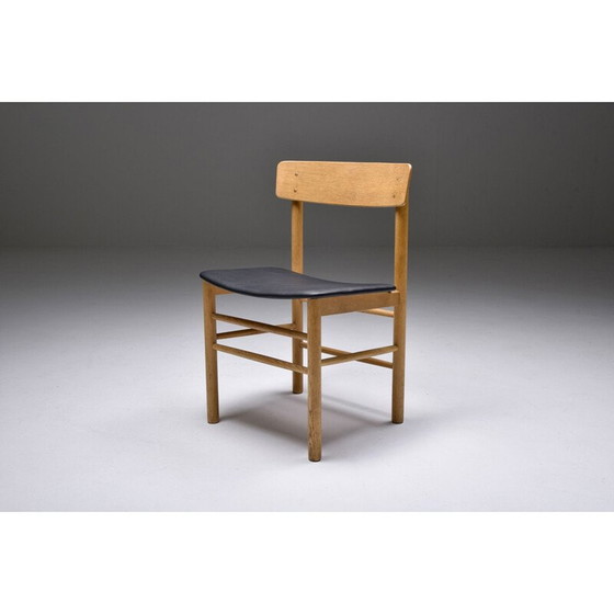 Image 1 of Scandinavische vintage eetkamerstoel in eikenhout van Børge Mogensen, jaren 1960