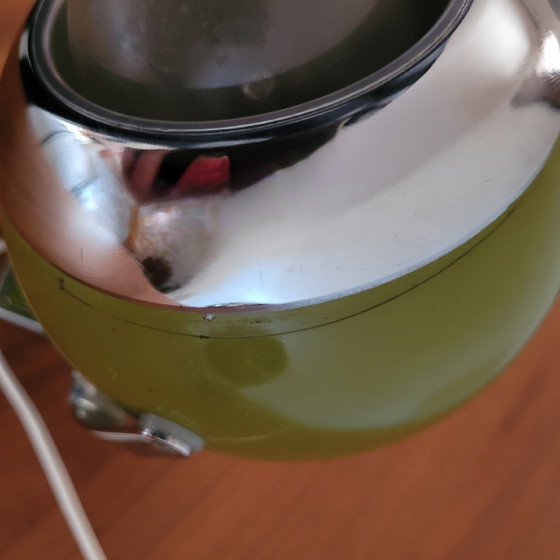 Image 1 of Paar oriënteerbare wandlampen met oogbal, stijl uit het ruimtetijdperk, 70