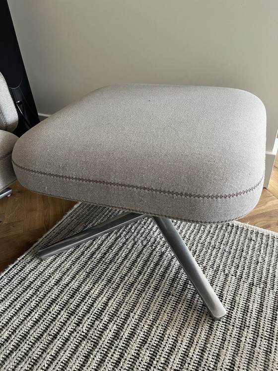 Image 1 of Vitra Repos Loungestoel + Ottoman