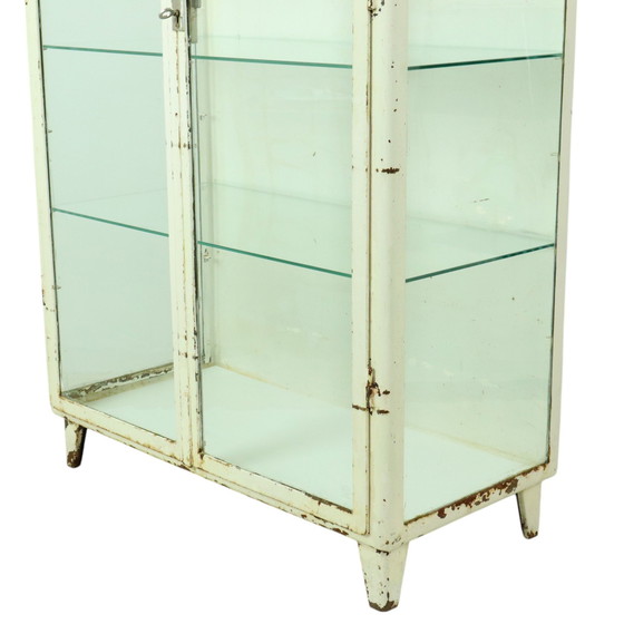 Image 1 of Metalen Apothekerskast Medicijnkast Industrieel 1970S