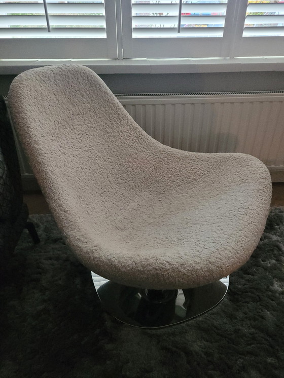 Image 1 of Carl Öjerstam Design Draai Fauteuil Met Poef