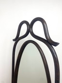 Vintage Rotan Manou Thonet Passpiegel 