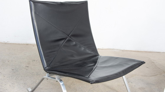 Image 1 of  Paar Pk 22 Stoelen Poul Kjærholm Voor Fritz Hansen