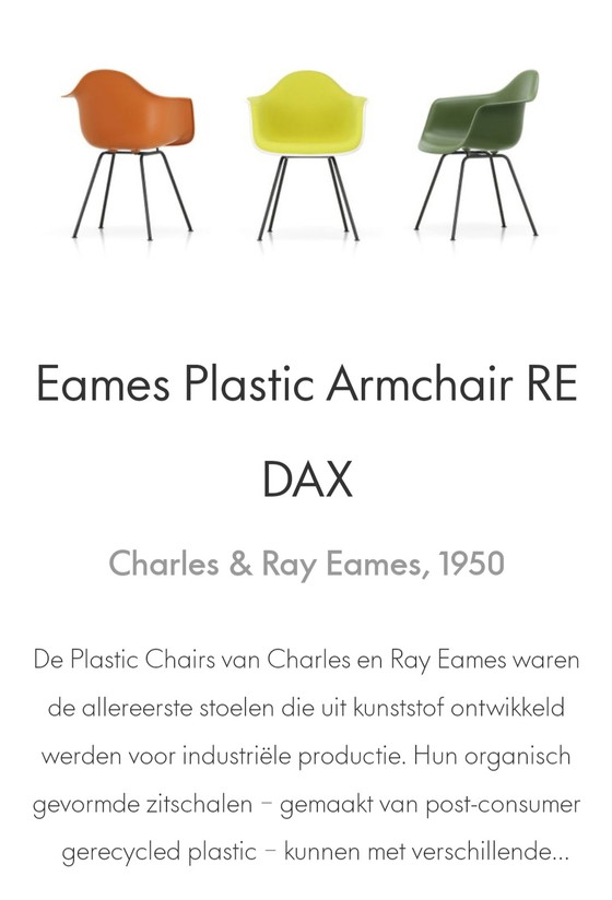 Image 1 of DAX Vitra Eames stoel