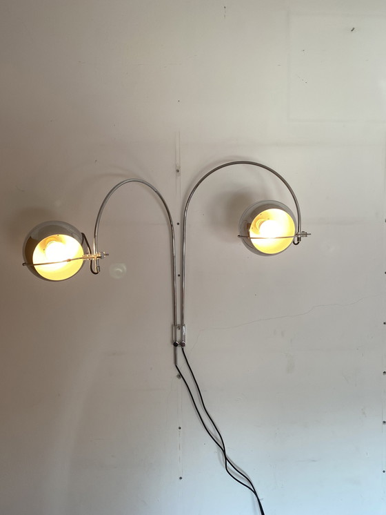 Image 1 of Dubbele Wandlamp Gepo Amsterdam