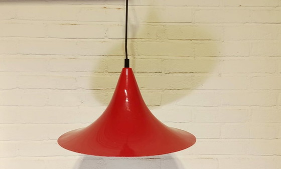 Image 1 of Vintage Rode Heksenhoed Hanglamp