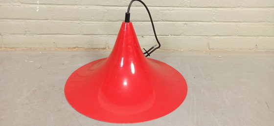 Image 1 of Vintage Rode Heksenhoed Hanglamp