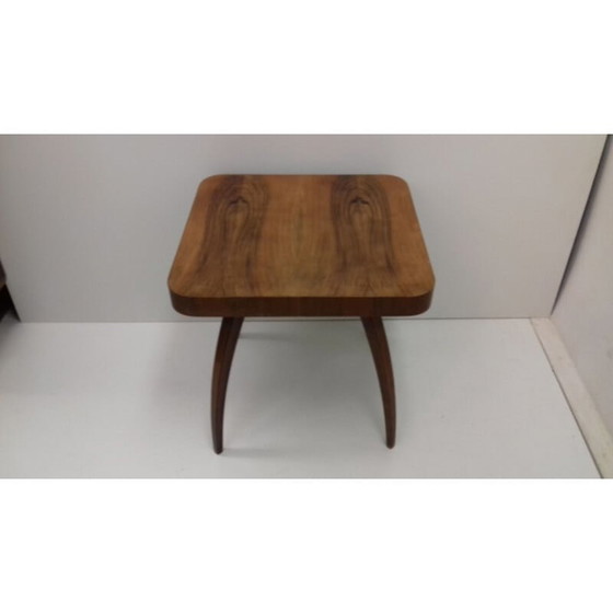 Image 1 of Vintage "spider" beuken salontafel door Jindřich Halabala voor Up Závody, Tsjecho-Slowakije 1930