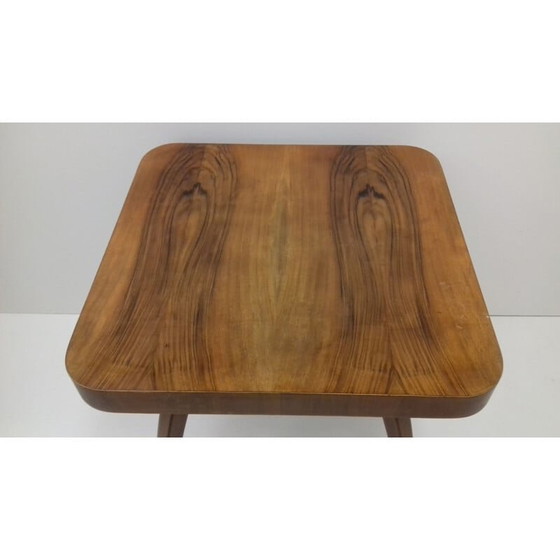 Image 1 of Vintage "spider" beuken salontafel door Jindřich Halabala voor Up Závody, Tsjecho-Slowakije 1930