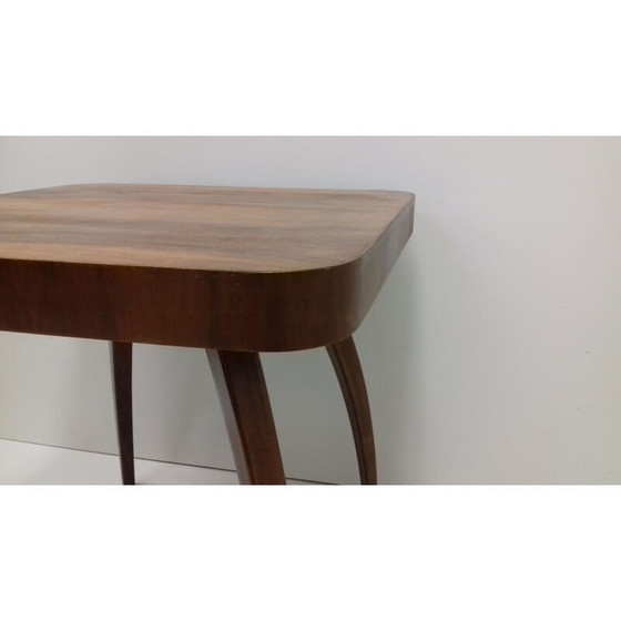 Image 1 of Vintage "spider" beuken salontafel door Jindřich Halabala voor Up Závody, Tsjecho-Slowakije 1930