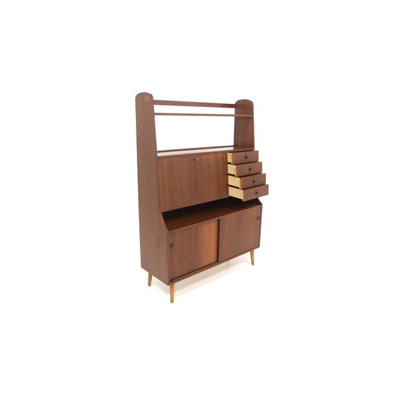 Image 1 of Vintage teakhouten secretaire, Zweden 1960