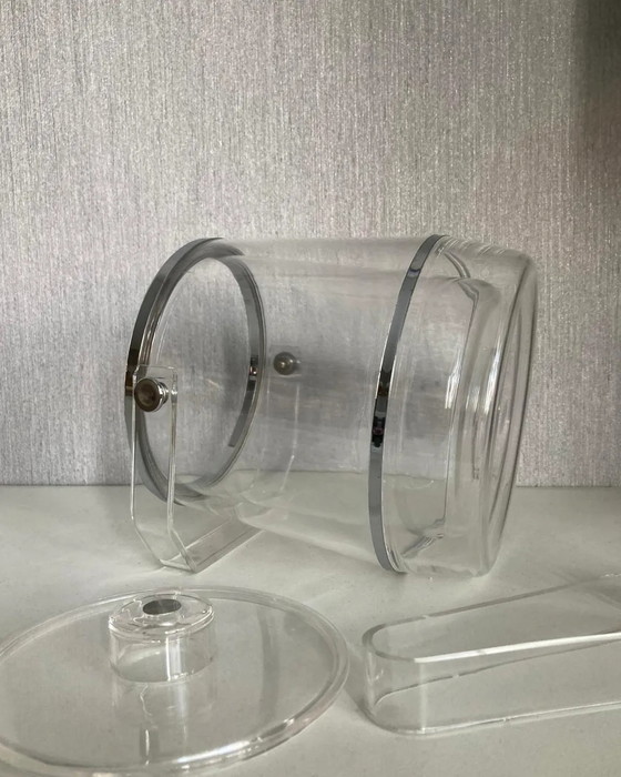 Image 1 of Vintage Mid Century Modern Lucite Ijsemmer