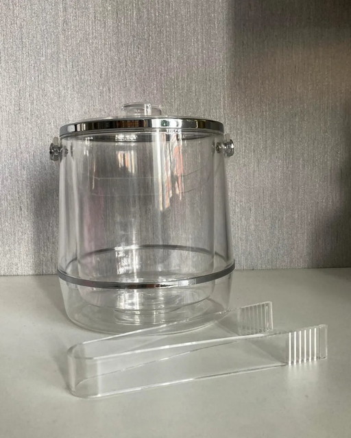 Vintage Mid Century Modern Lucite Ijsemmer