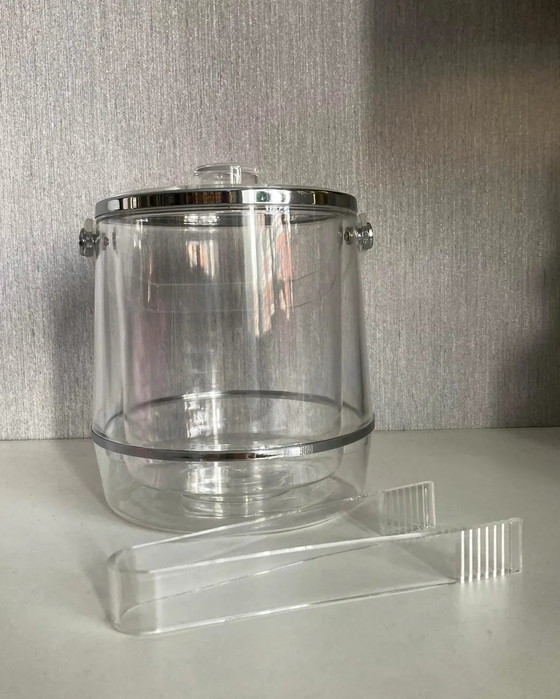 Image 1 of Vintage Mid Century Modern Lucite Ijsemmer