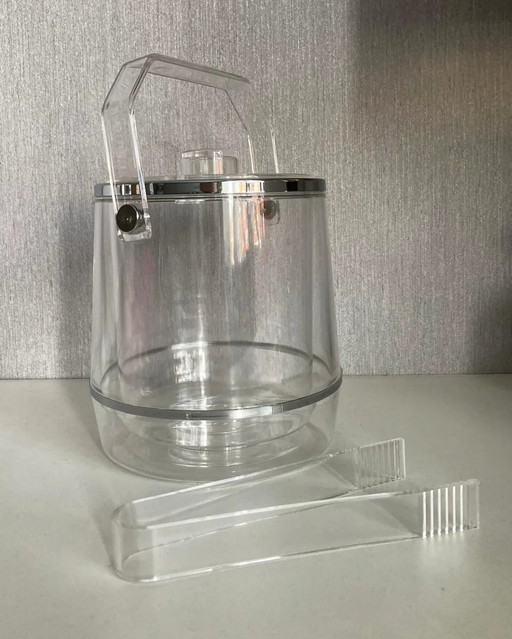 Vintage Mid Century Modern Lucite Ijsemmer