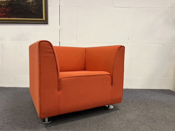 Image 1 of Gelderland 4800 Fauteuil oranje stof