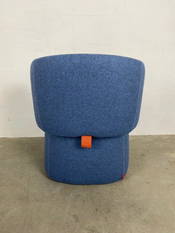Image 1 of Patricia Urquiola Openest Fauteuil/Annex Poef Voor Haworth