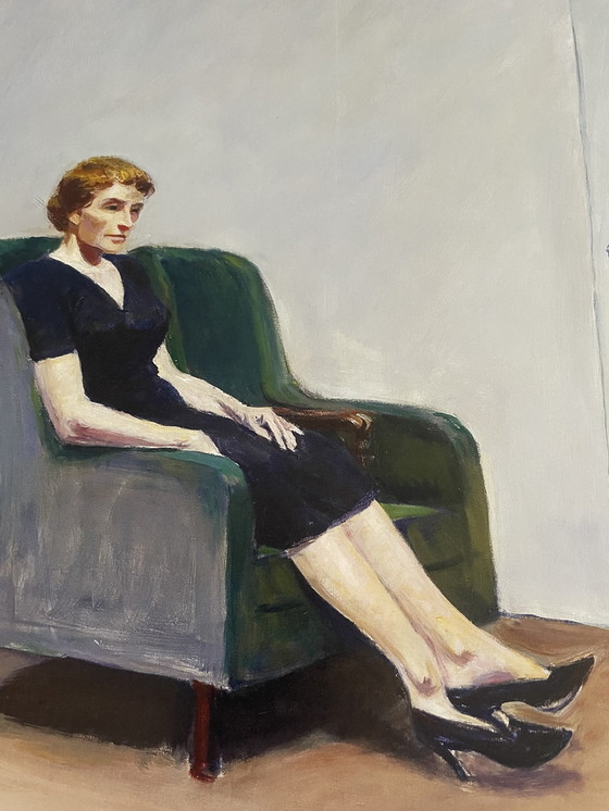 Image 1 of Edward Hopper (1882-1967), Intermission, 1963, Gagosian Gallery Britannia Street Londen, 2010