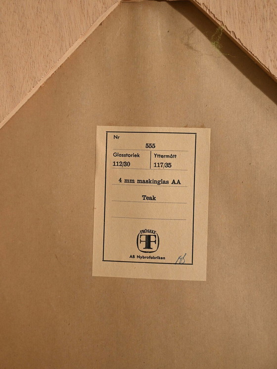 Image 1 of Scandinavische Spiegel Eind 1950