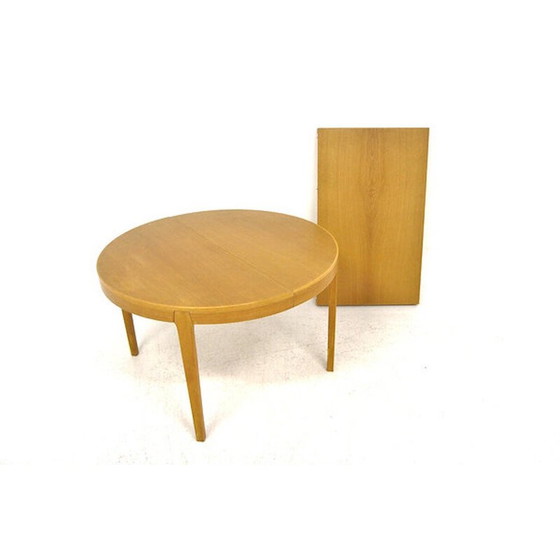 Image 1 of Vintage eiken eettafel, Zweden 1960