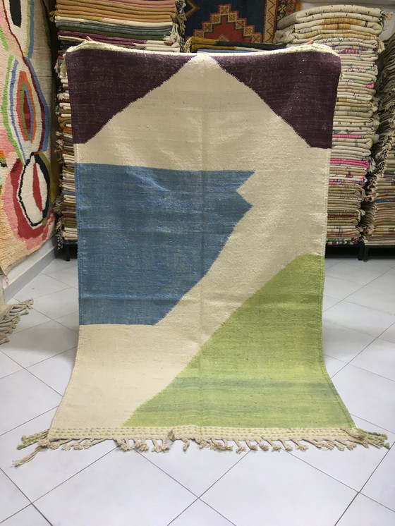 Image 1 of Kelim Boujaad Berber vloerkleed 2m42 x 1m44