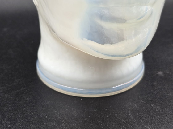 Image 1 of Glazen Hoofd, Opaline Glas