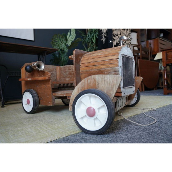 Image 1 of Vintage houten speelgoedauto