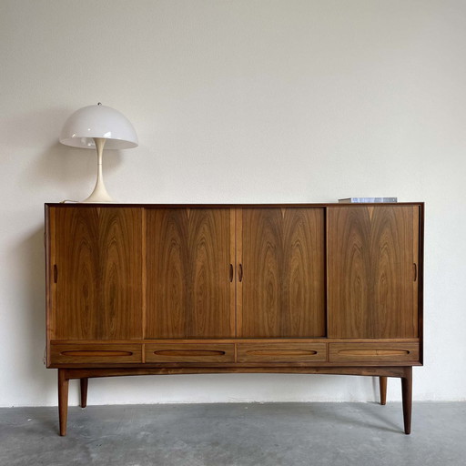 Highboard palissander Pederson & Son